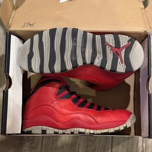 Air Jordan 10 Retro 30th Red